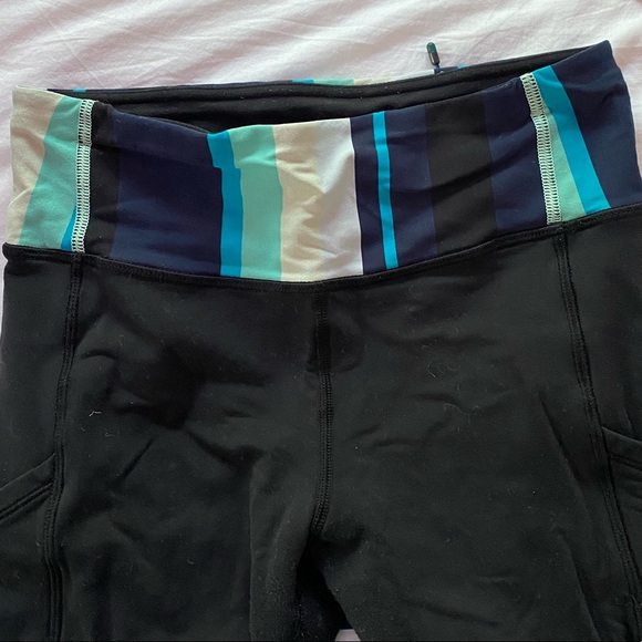Lululemon leggings with Fun Waistband - Picture 3 of 5